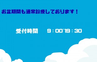 青と白　シンプル　夏のイベント　プレゼンテーション
